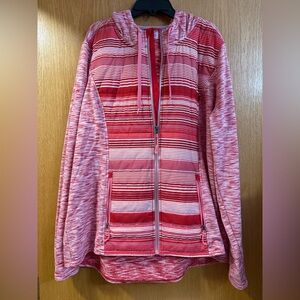 Jockey Mixed Media Zip-Up Hoodie